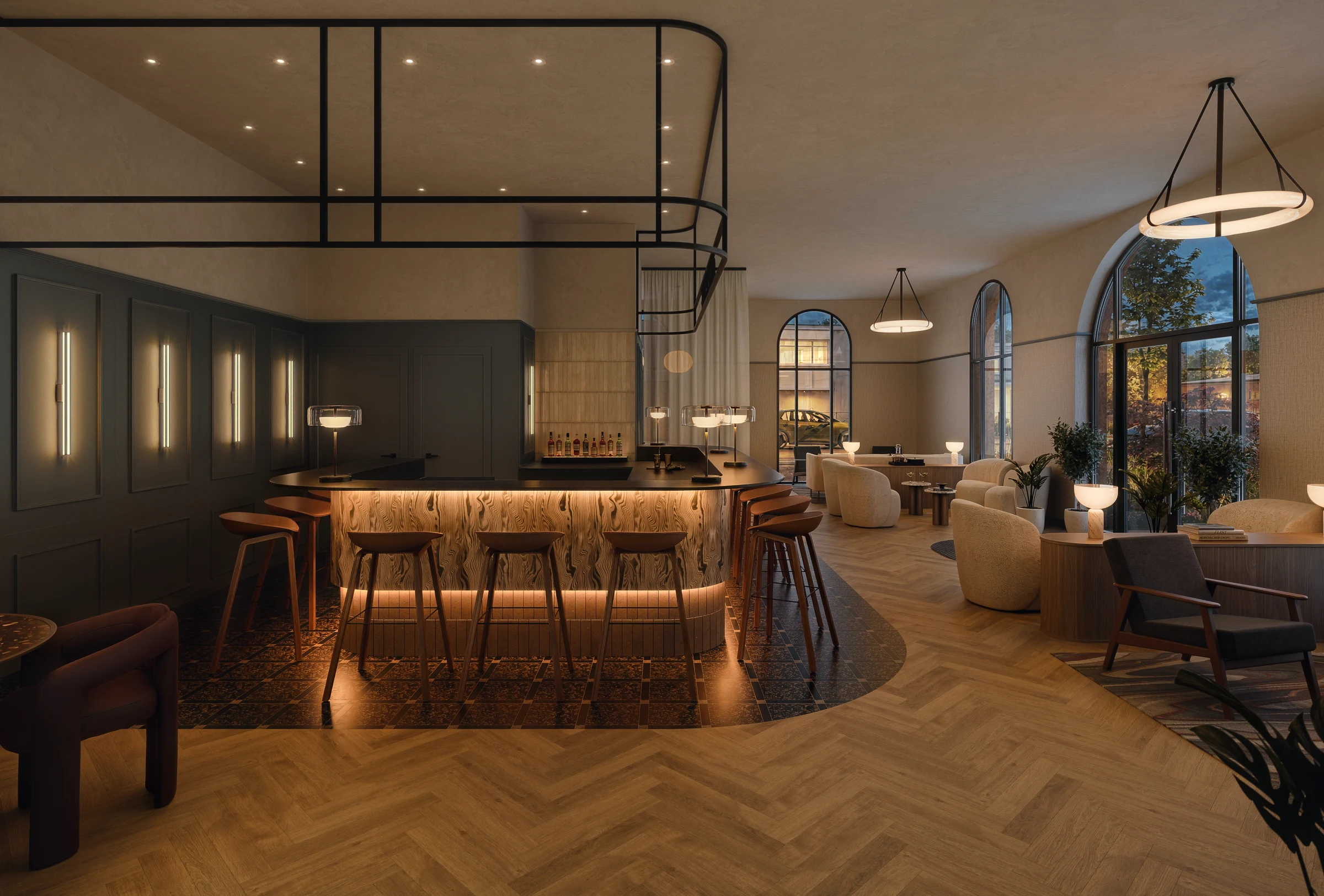CGI: clubhouse